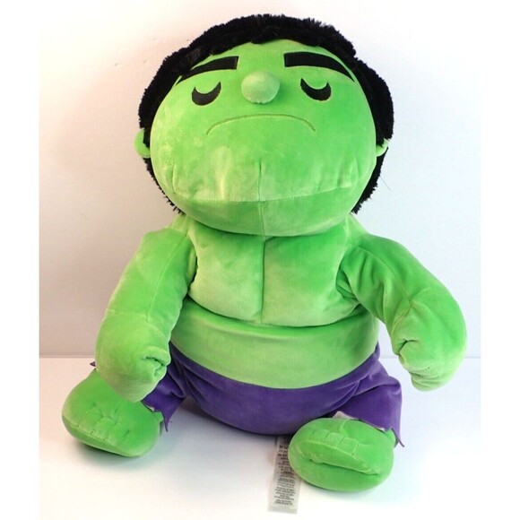 Disney HULK Plush Oversized 24" Jumbo Purple Green Cuddleez Marvel - Picture 2 of 10